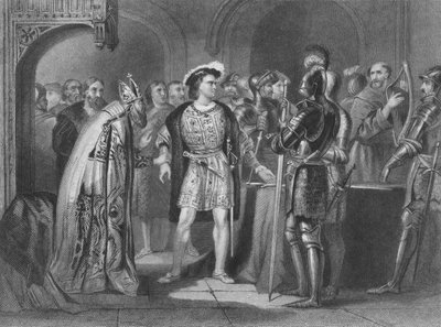 Thomas FitzGerald, 10th Earl of Kildare, Renouncing His Allegiance to Henry VIII of England by Henry after Warren